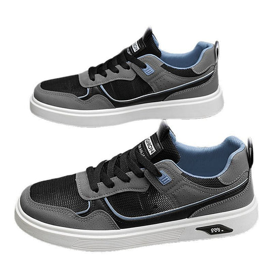 Damen sportliche Freizeitsneaker mit atmungsaktivem Mesh-Obermaterial und dämpfender Sohle EB