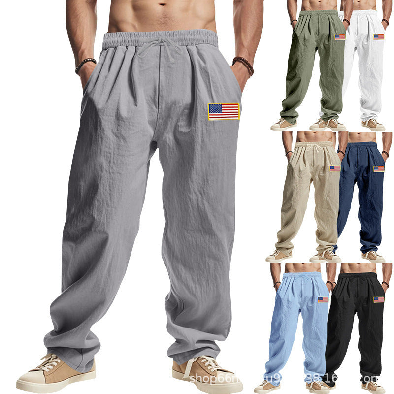 Herren Freizeithose mit elastischem Bund und praktischen Seitentaschen EB