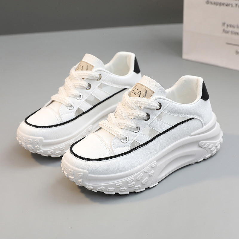 Damen Sneakers mit modernem Plateau-Design EB