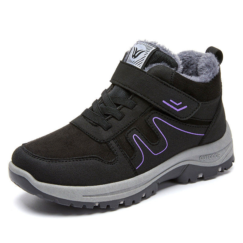 Damen Outdoor Stiefel mit wärmendem Innenfutter und rutschfester Sohle EB