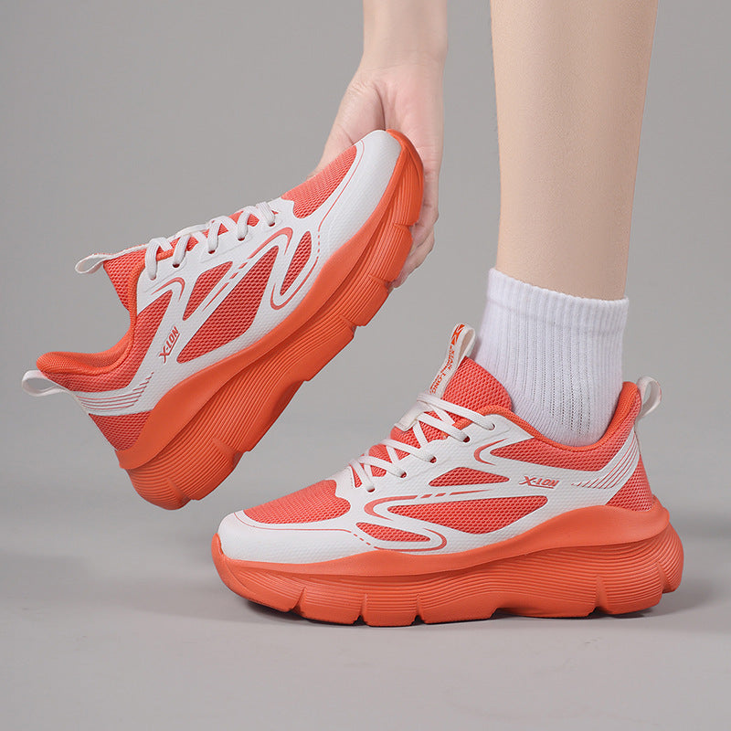 Damen Leichte und atmungsaktive Laufschuhe mit dämpfender Sohle EB
