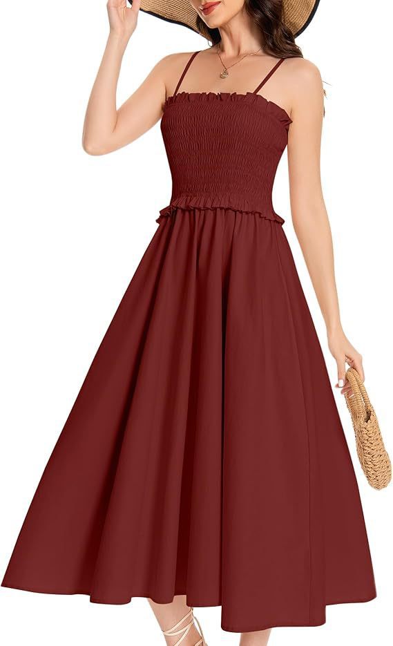 Damen Maxikleid mit geschnürtem Oberteil und fließendem Rock EB