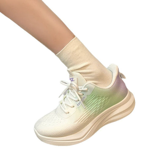Damen Modische und leichte Laufschuhe mit flexibler Dämpfungstechnologie EB