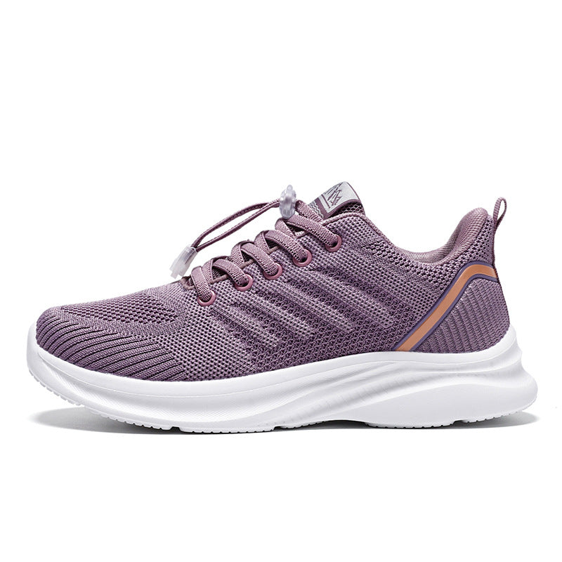 Damen Sportliche Laufschuhe mit atmungsaktiver Oberflächenstruktur und innovativem Schnellschnürsystem EB