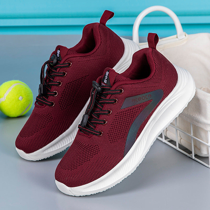 Damen Sportliche Trainingsschuhe mit atmungsaktivem Obermaterial und dämpfender Sohle EB