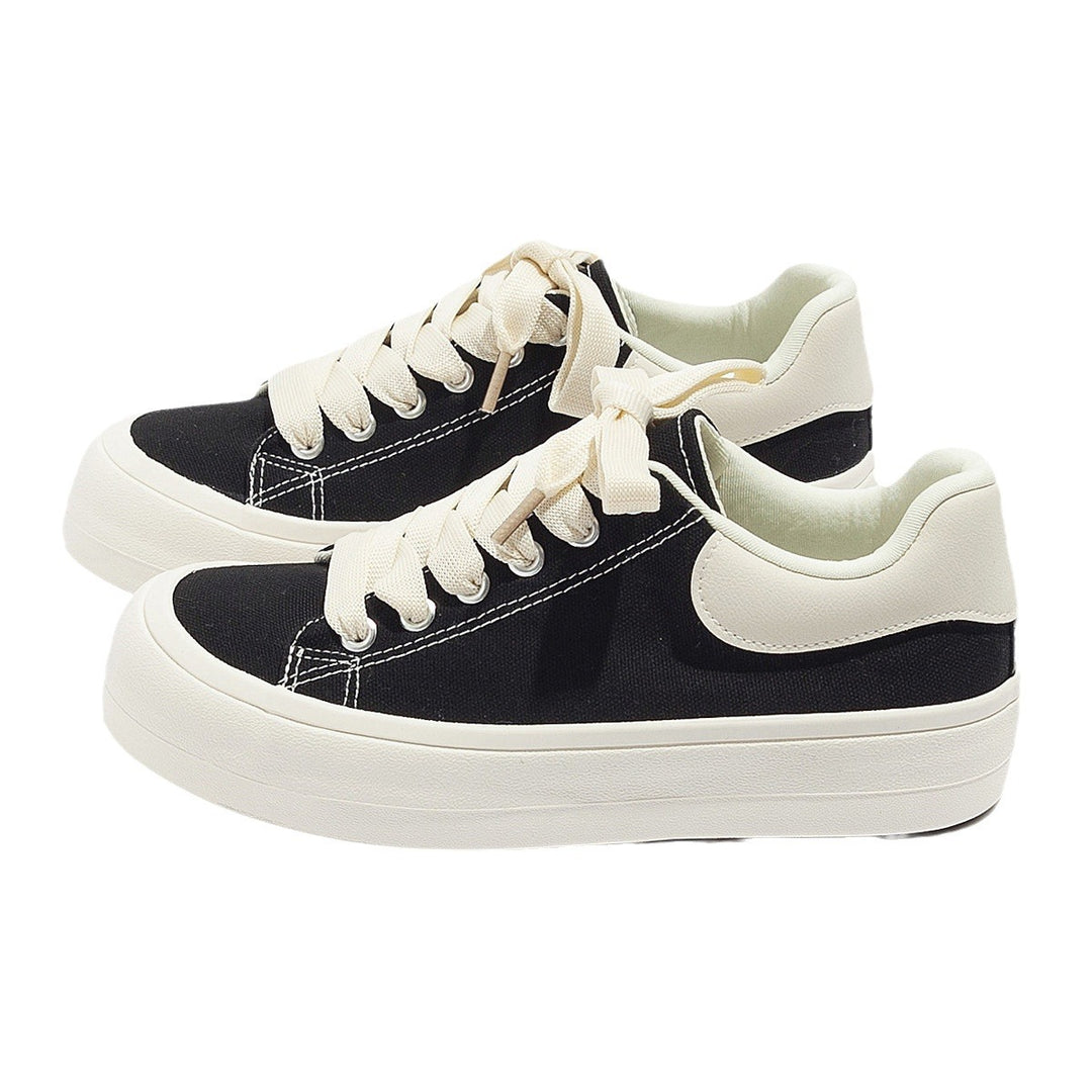 Damen modische Sneakers mit urbaner Flatform und atmungsaktiven Obermaterialien EB