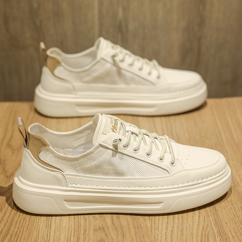 Damen Sportliche Sneakers mit gepolsterter Plateau-Sohle EB