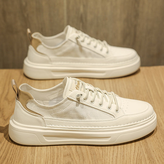 Damen Sportliche Sneakers mit gepolsterter Plateau-Sohle EB