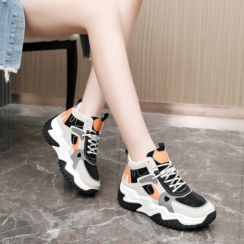 Damen Sportliche High-Top Sneakers mit innovativer Dämpfungstechnologie EB