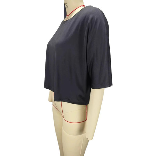 Damen Crop-Top mit weitem Schnitt EB