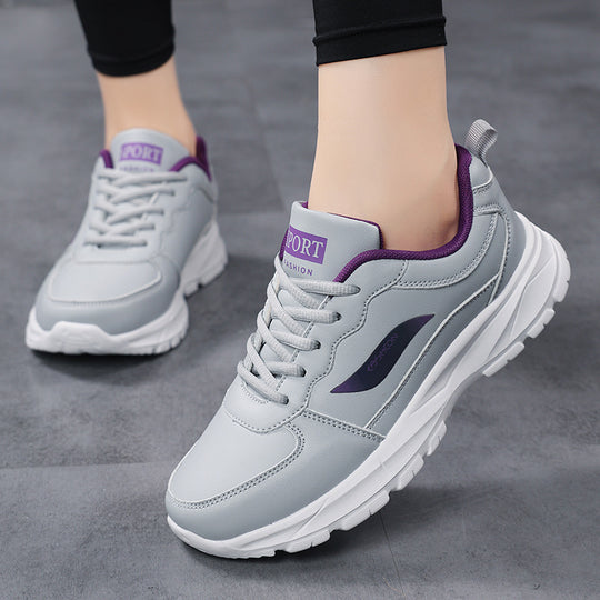 Damen Sportliche und bequeme Sneakers mit dämpfender Laufsohle EB