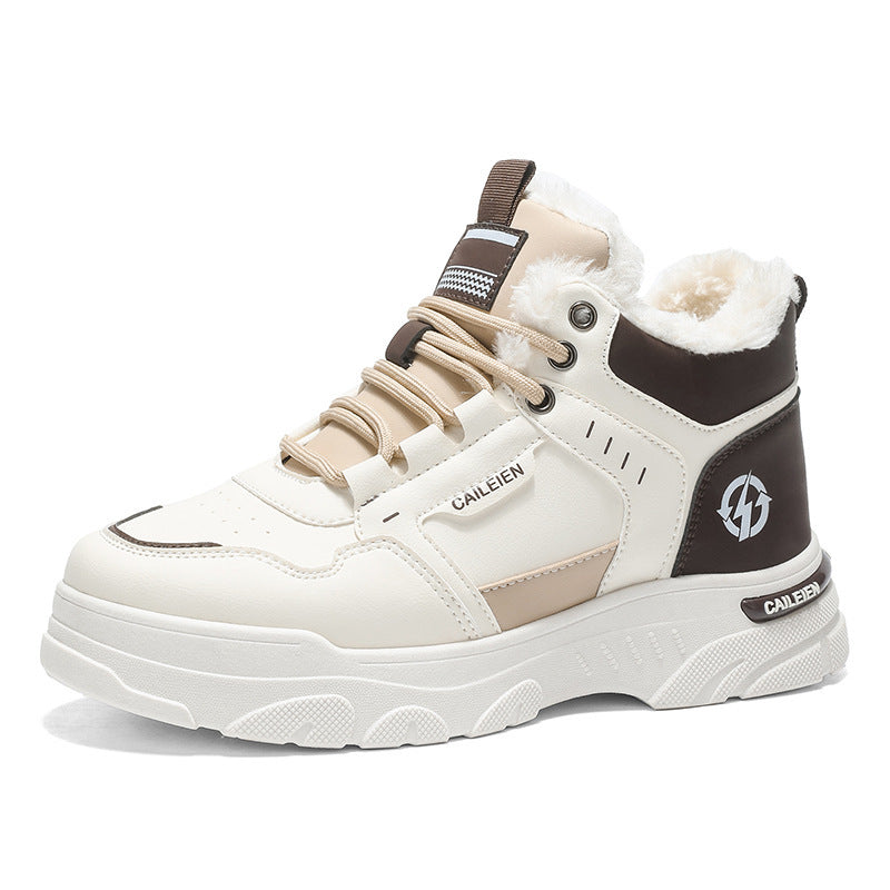 Damen Hochwertige Winterstiefel mit flauschigem Innenfutter EB