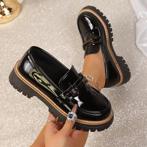 Damen Trendige und bequeme Slipper mit robustem Sohlenprofil EB