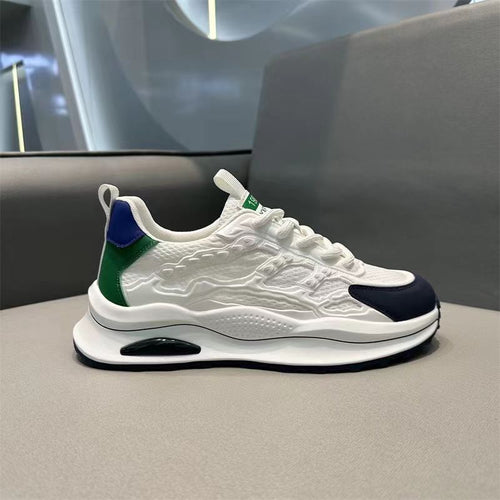 Damen Sportliche Air-Cushion Sneakers mit atmungsaktiver Mesh-Oberfläche EB