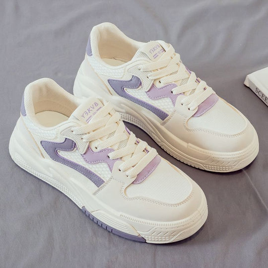 Damen Modische Sneakers mit atmungsaktiver Mesh-Oberfläche und rutschfester Laufsohle EB