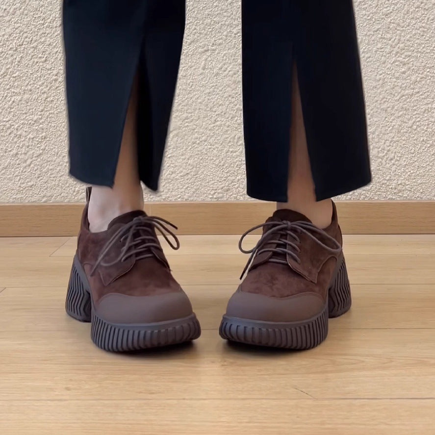 Damen Chunky Sneakers mit auffälliger Sohle EB