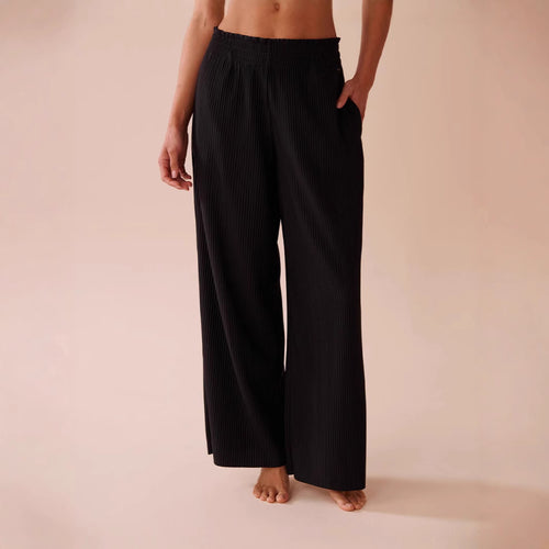 Damen elegante Plissierte Freizeithose EB