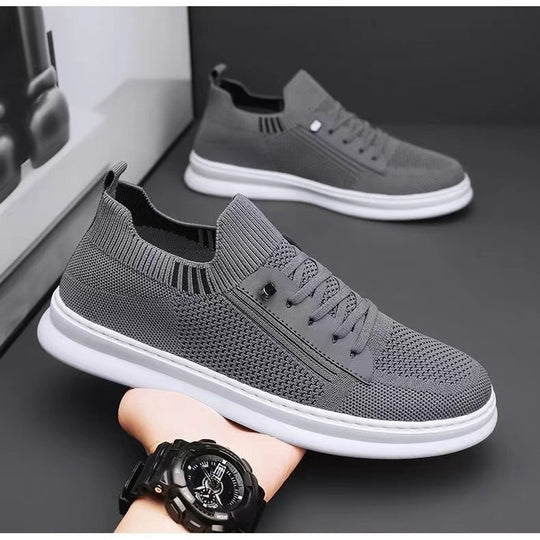 Damen Atmungsaktive Freizeit Sneakers mit elastischen Einsätzen EB