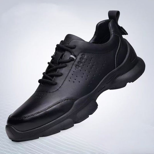 Damen Sportliche Ledersneaker mit atmungsaktiver Sohle und ergonomischem Design EB
