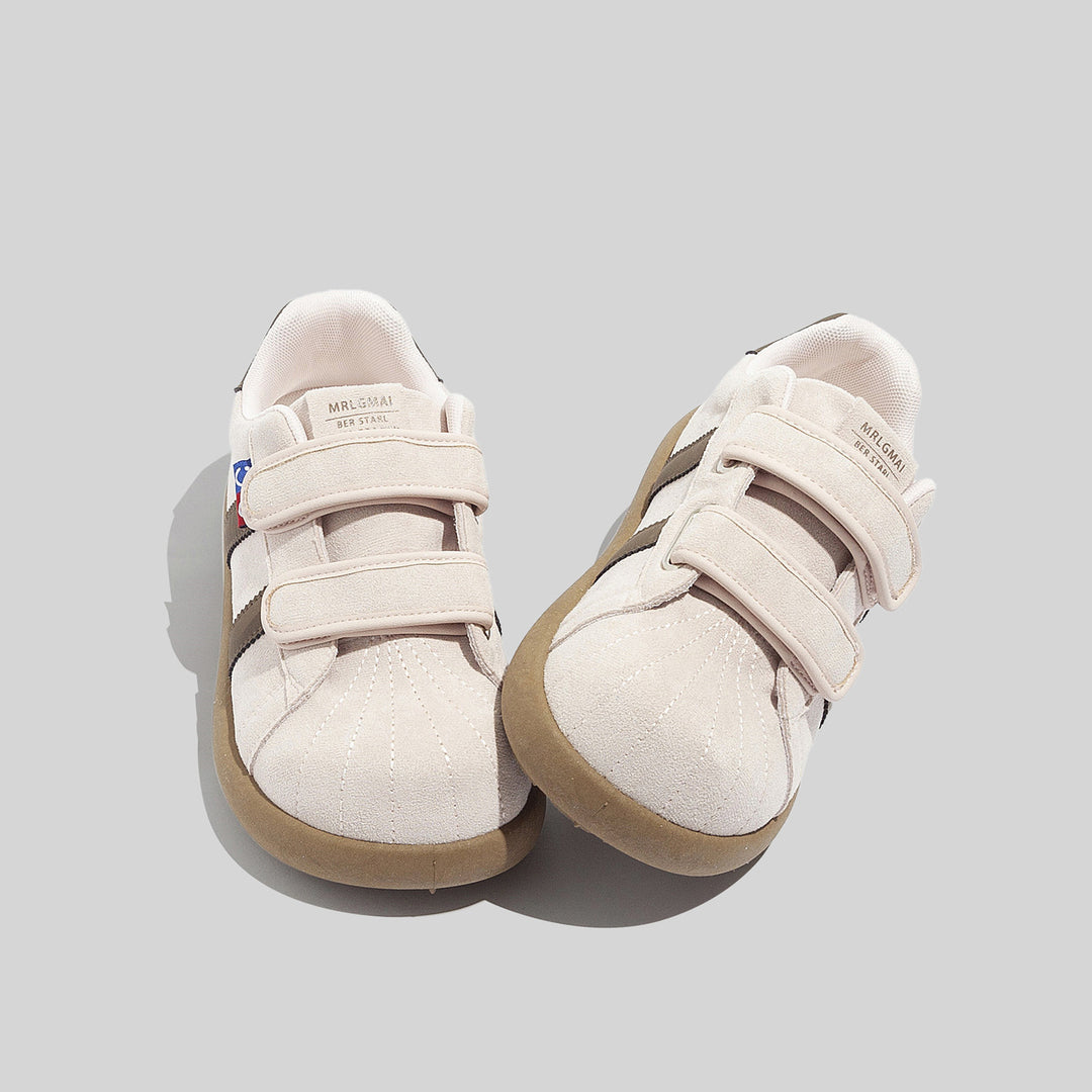 Damen Sneakers mit verstellbarem Klettverschluss und strukturiertem Obermaterial EB