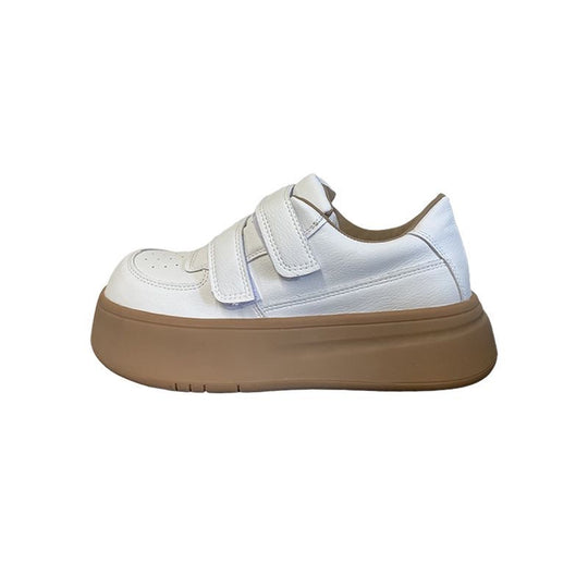 Damen Komfortable und stylische Sneaker mit Klettverschlüssen EB