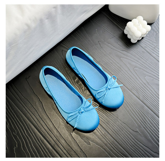 Damen Ballerina Schuhe EB
