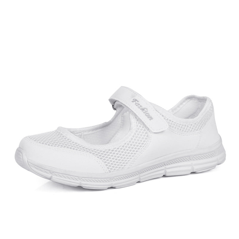 Damen Sportliche Freizeitschuhe mit flexiblem Schnallenverschluss EB
