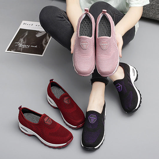 Damen Ultra-leichte Lauf- und Freizeitschuhe mit flexibler Sohle EB