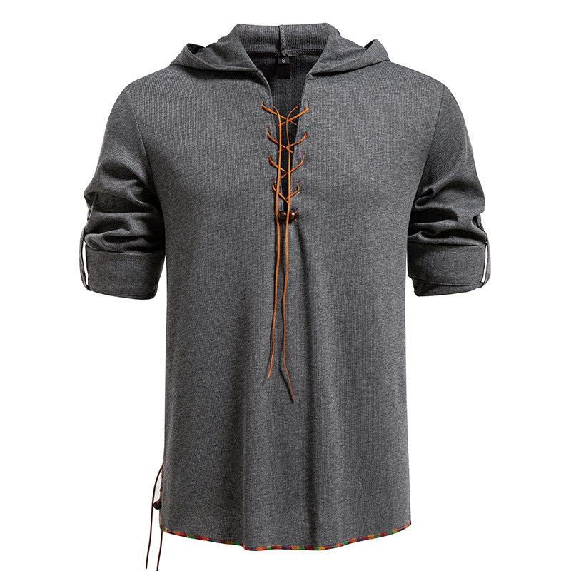 Damen Kapuzenpullover mit einzigartigem Kordelzug und lässigem Schnitt EB