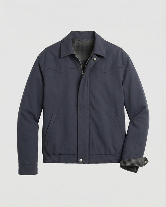 Herren wattierte Oversize-Bomberjacke mit verdecktem Reißverschluss und elastischem Saum EB