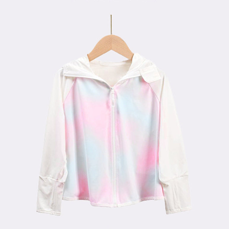Damen UV-Schutzjacke mit Kapuze und atmungsaktiven Eigenschaften EB