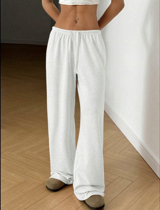Damen Weite Sweatpants mit elastischem Bund EB