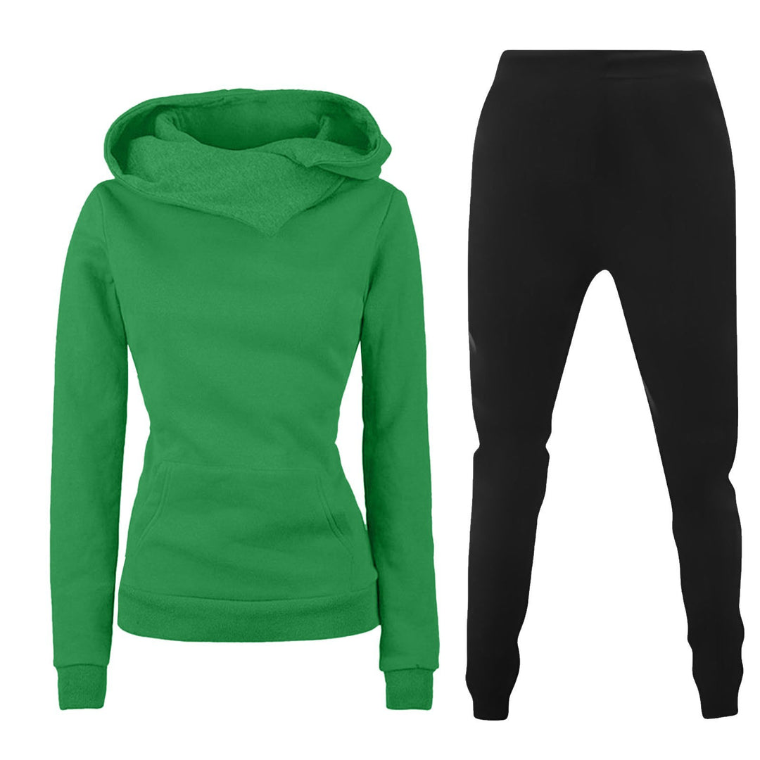 Damen Kapuzenpullover und Sporthose Kombination EB