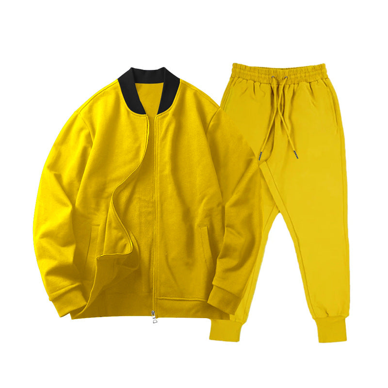 Herren Sportliches Freizeit-Set mit elastischem Bund und funktionalen Taschen EB