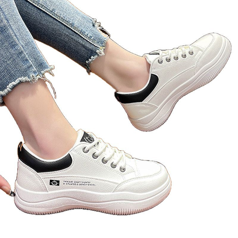 Damen Lässige Sneakers mit atmungsaktiver Oberflächenstruktur und dämpfender Sohle EB