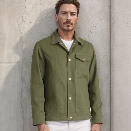 Herren trendige Jeansjacke EB