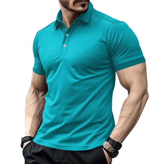 Herren Hochwertiges Kurzarm Poloshirt mit atmungsaktiver Technologie und modernem Schnitt EB