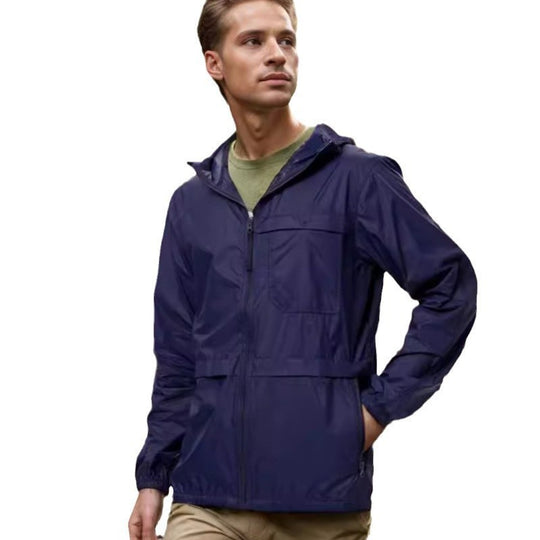Herren winddichte Outdoor-Jacke EB