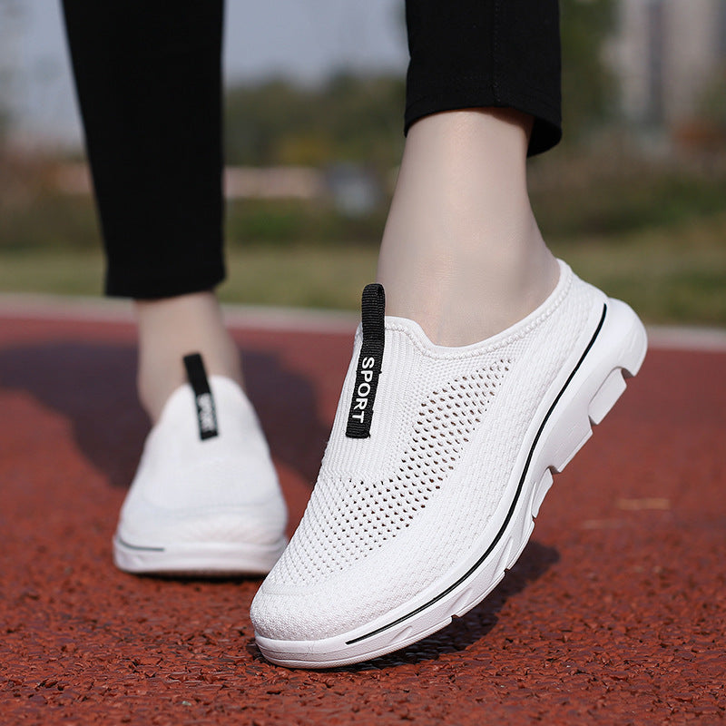 Damen Komfortable und leichte Slip-On Freizeitschuhe EB