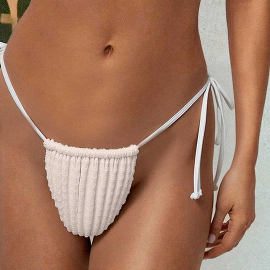 Damen Triangel-Bikini mit akzentuiertem Bindeband EB