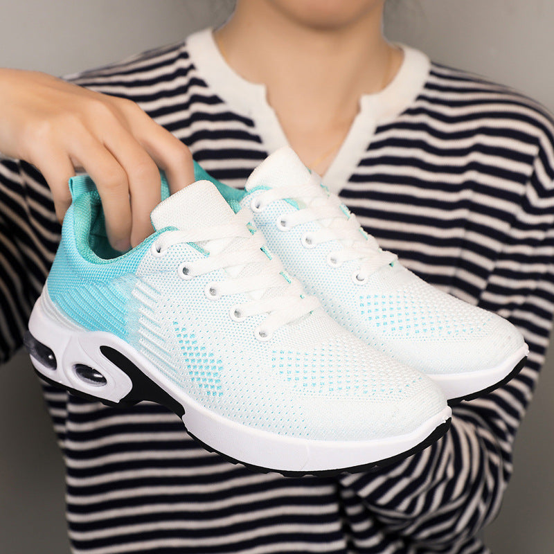 Damen Atmungsaktive Sneaker mit dämpfenden Luftpolstern EB