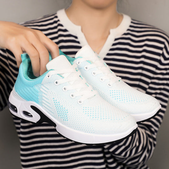 Damen Atmungsaktive Sneaker mit dämpfenden Luftpolstern EB