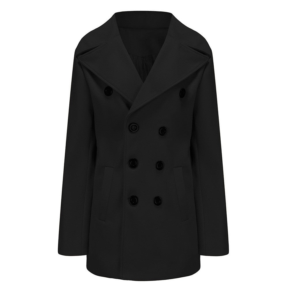 Herren elegante Wintermantel EB