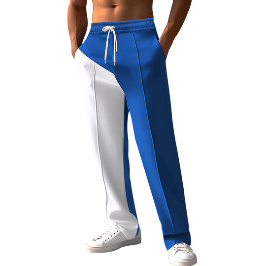 Herren Sportliche Freizeithose mit innovativem Schnitt und Kontrastdetails EB