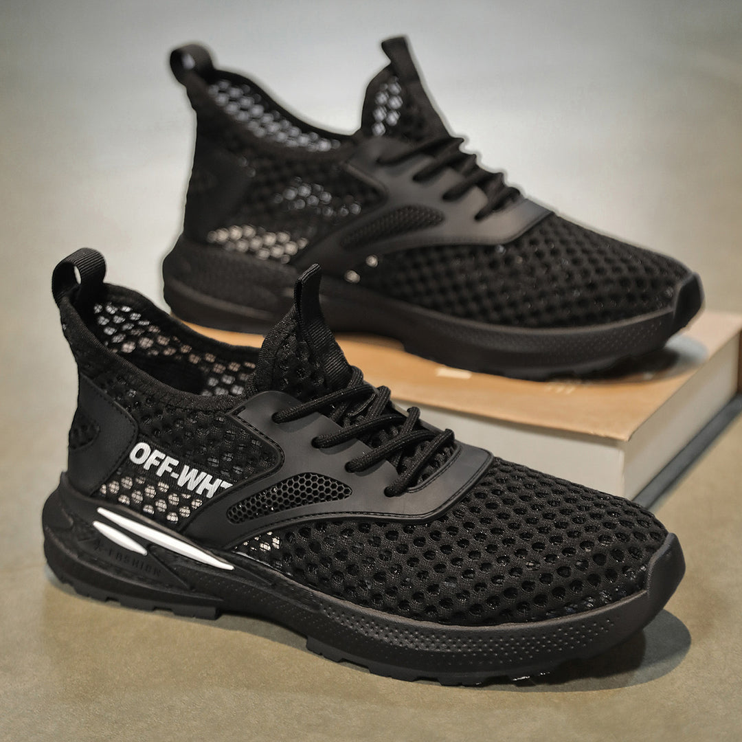 Damen Atmungsaktive Sportsneakers mit flexibler Sohle und rutschfestem Profil EB