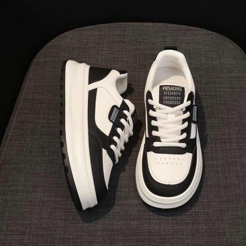 Damen Sportliche Lifestyle-Sneaker mit trendiger Zweifarben-Optik EB