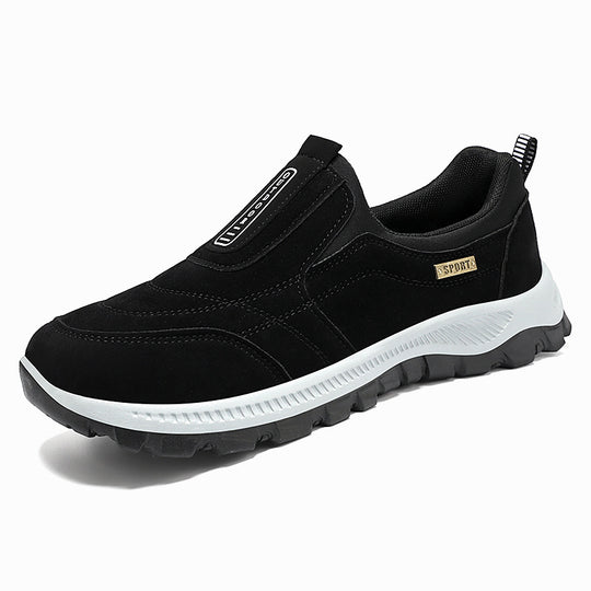 Damen Komfortable Slip-On Sportschuhe mit dämpfender Sohle EB
