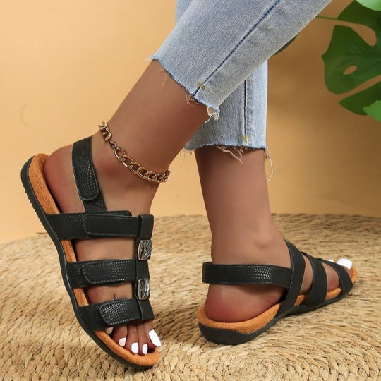 Damen Sandalen mit komfortablem Fußbett EB
