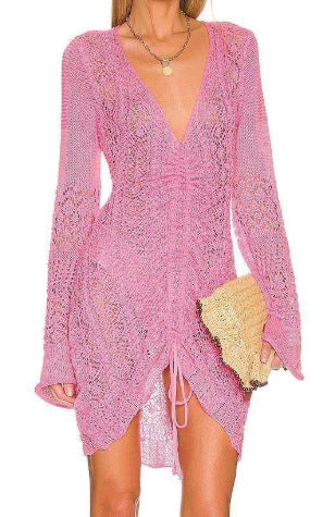 Damen Zweiteiler Strickensemble mit raffiniertem Schnitt EB