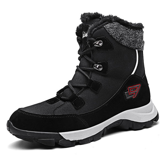Damen Isolierte Winterstiefel mit rutschfester Sohle und weichem Innenfutter EB